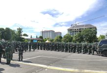 Antisipasi Bencana dan Pengamanan Idul Fitri, Korem 072/Pamungkas Bersama Lanud Adisutjipto dan Lanal Yogyakarta Gelar Apel Bersama