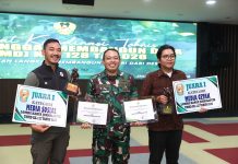 Kodim Brebes dan Kebumen Raih Prestasi Karya Jurnalistik TMMD 127 Tingkat Nasional