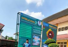 Papan Informasi Transparasi Penggunaan Anggaran Pemkal Condongcatur Pasang Baliho Info Grafis APBKal TA 2026
