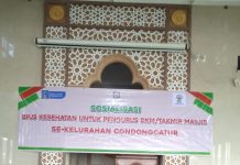 Perkuat Perlindungan Sosial Masyarakat, DMI Condongcatur Gelar Sosialisasi BPJS Kesehatan Untuk Takmir Masjid