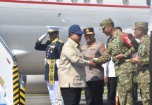 Pastikan Keamanan dan Kelancaran, Danrem 072/Pamungkas Sambut Kedatangan Presiden RI