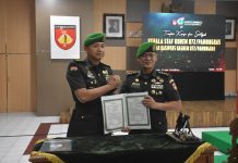 Danrem 072/Pamungkas Pimpin Sertijab Kasrem dan Kasipers