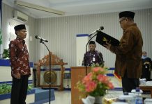 Perkuat Tata Kelola Pelayanan,Bupati Lantik Dewan Pengawas
